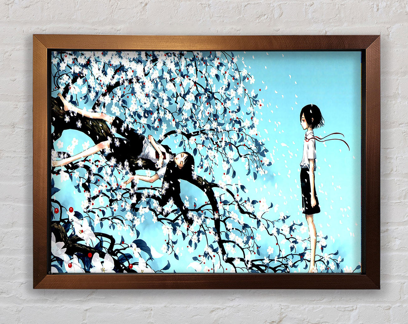 Blowing Wind Framed Wall Art