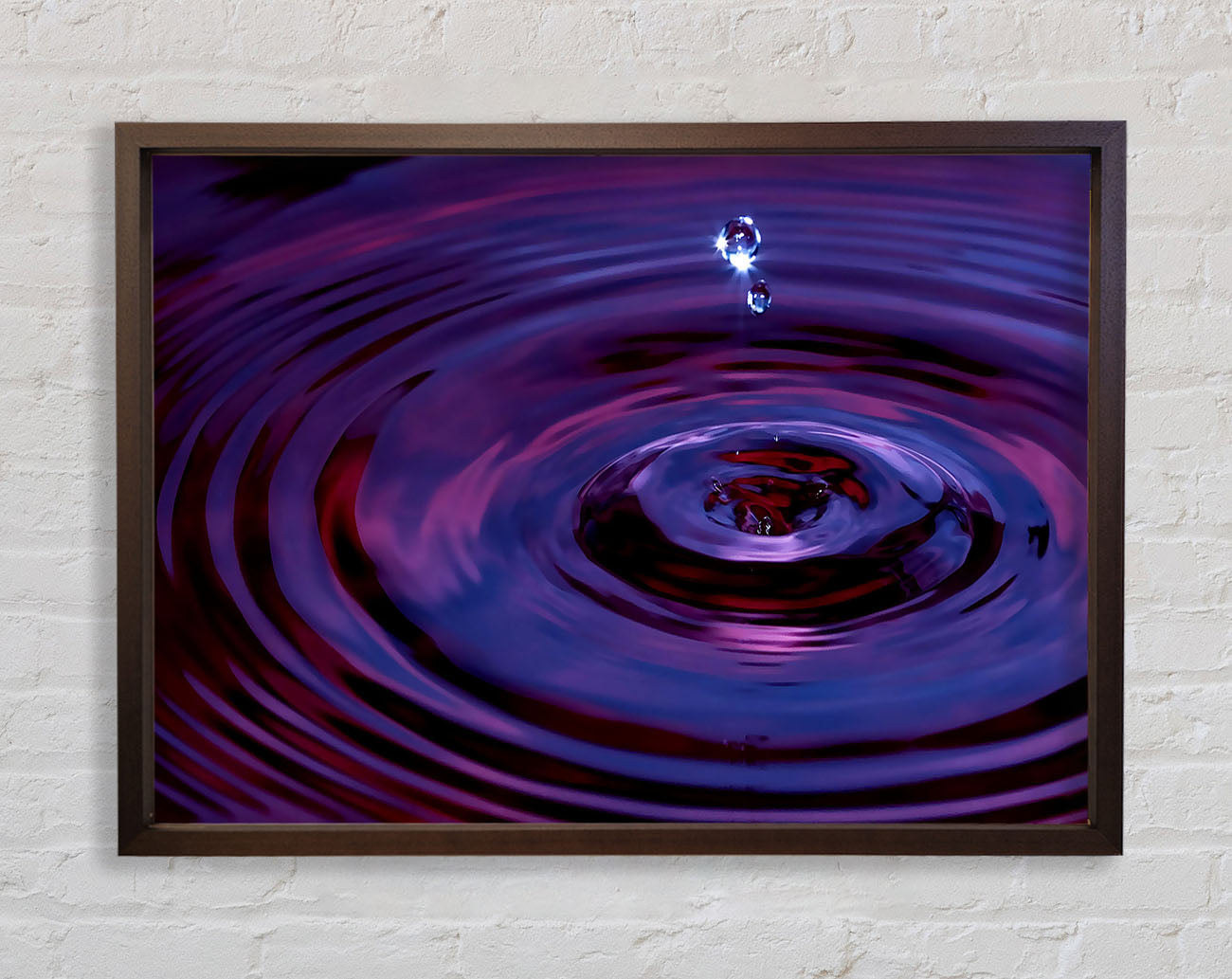 Abstract Drop Framed Wall Art