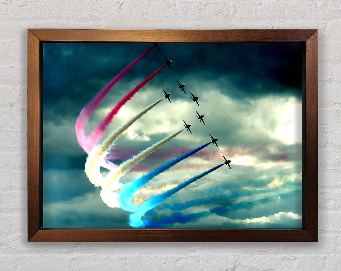 Air Show Framed Wall Art