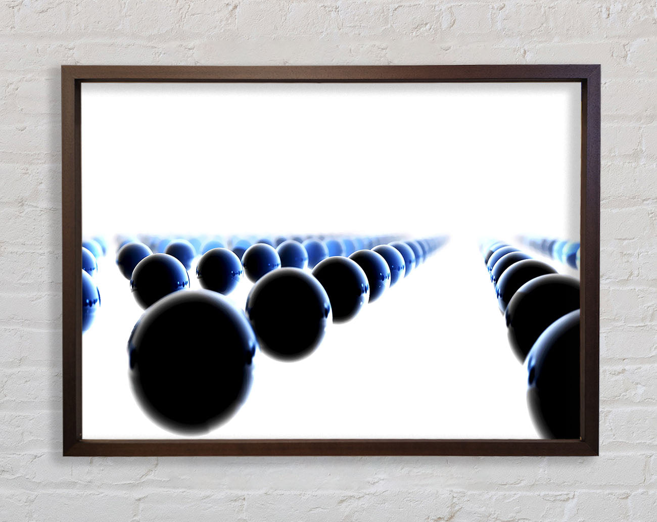 Black Ball Line-Up Framed Wall Art