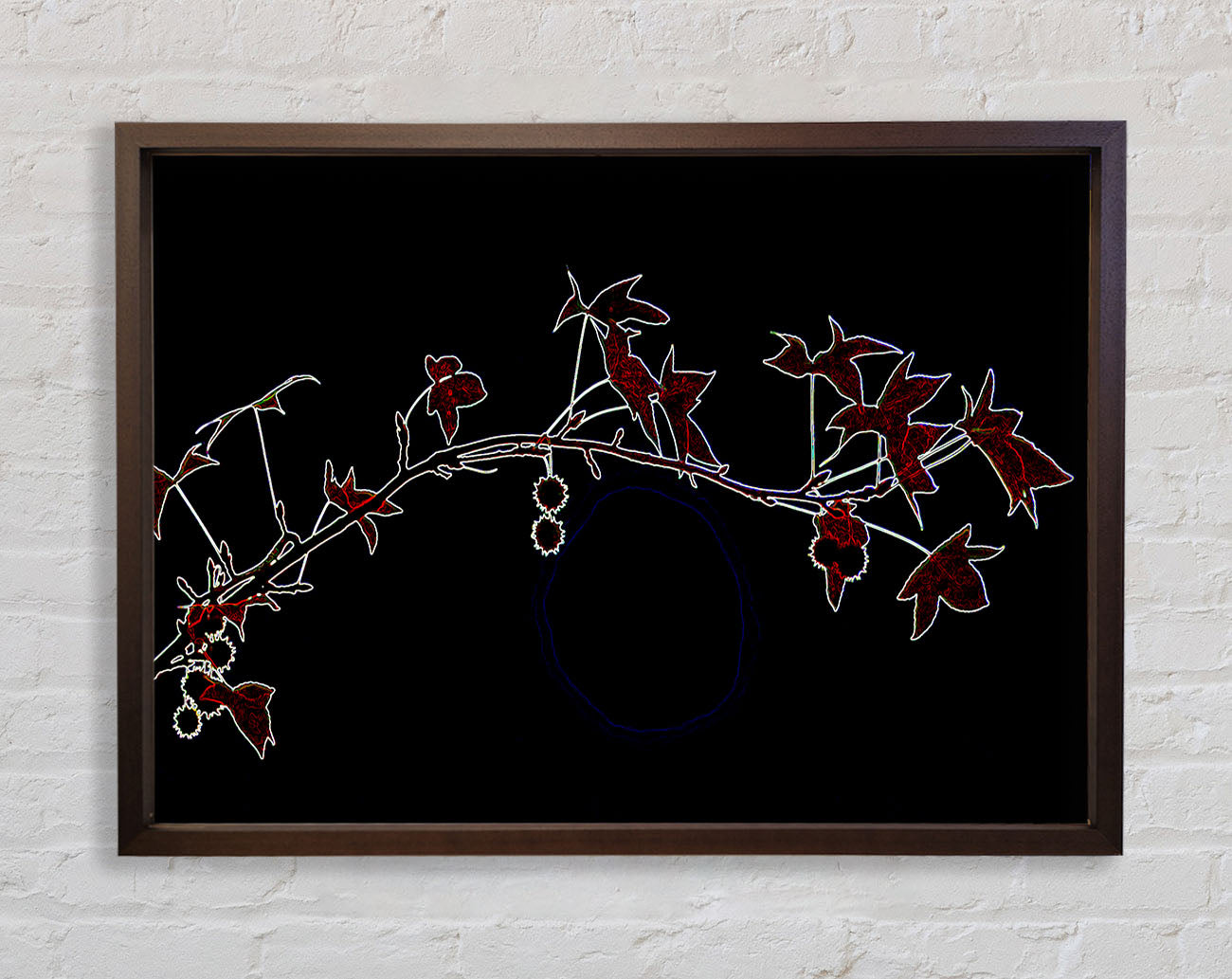 Berry Bush Framed Wall Art