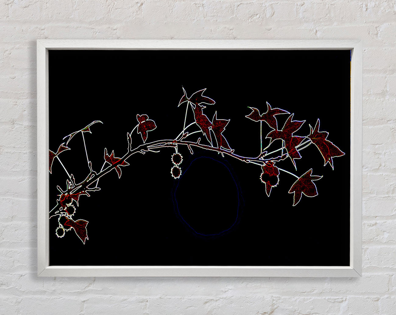 Berry Bush Framed Wall Art