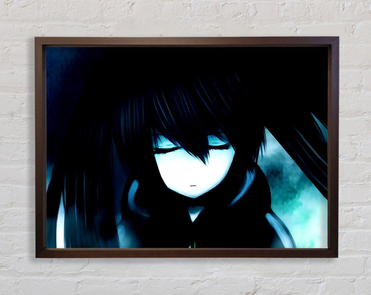 Black Rock Shooter Framed Wall Art