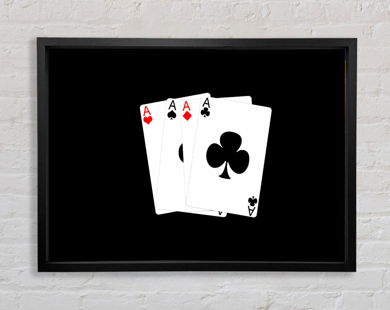 Aces High Framed Wall Art
