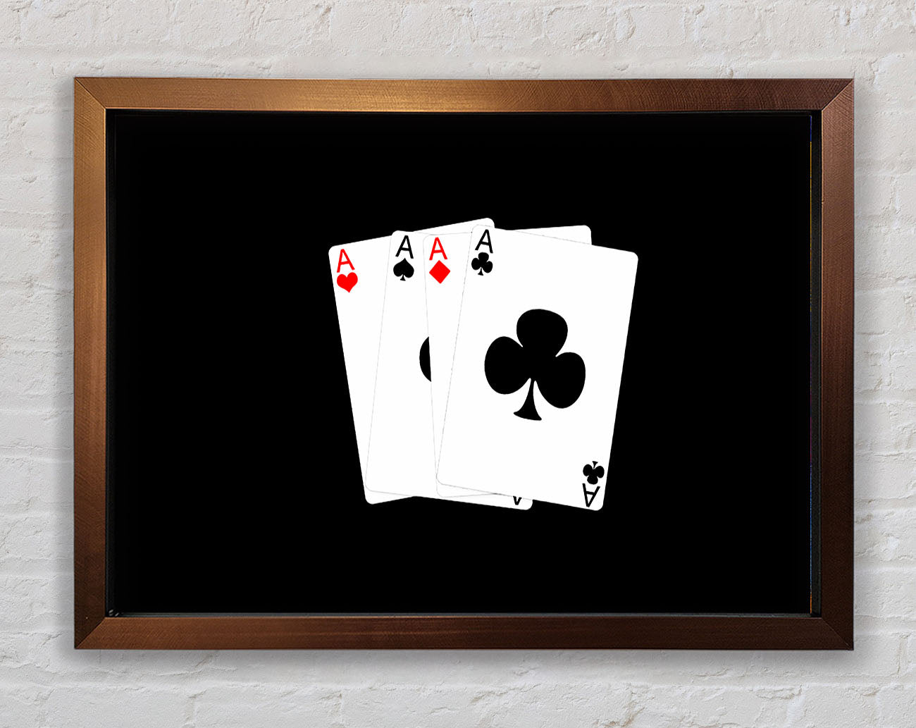 Aces High Framed Wall Art