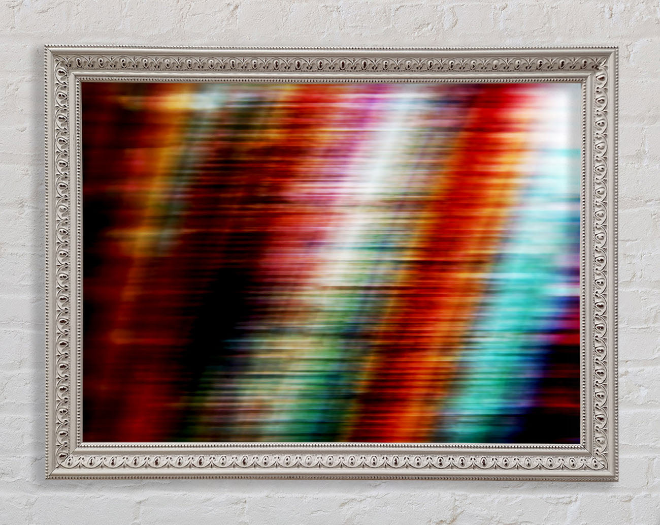 Colourful Shades Of Light Framed Wall Art