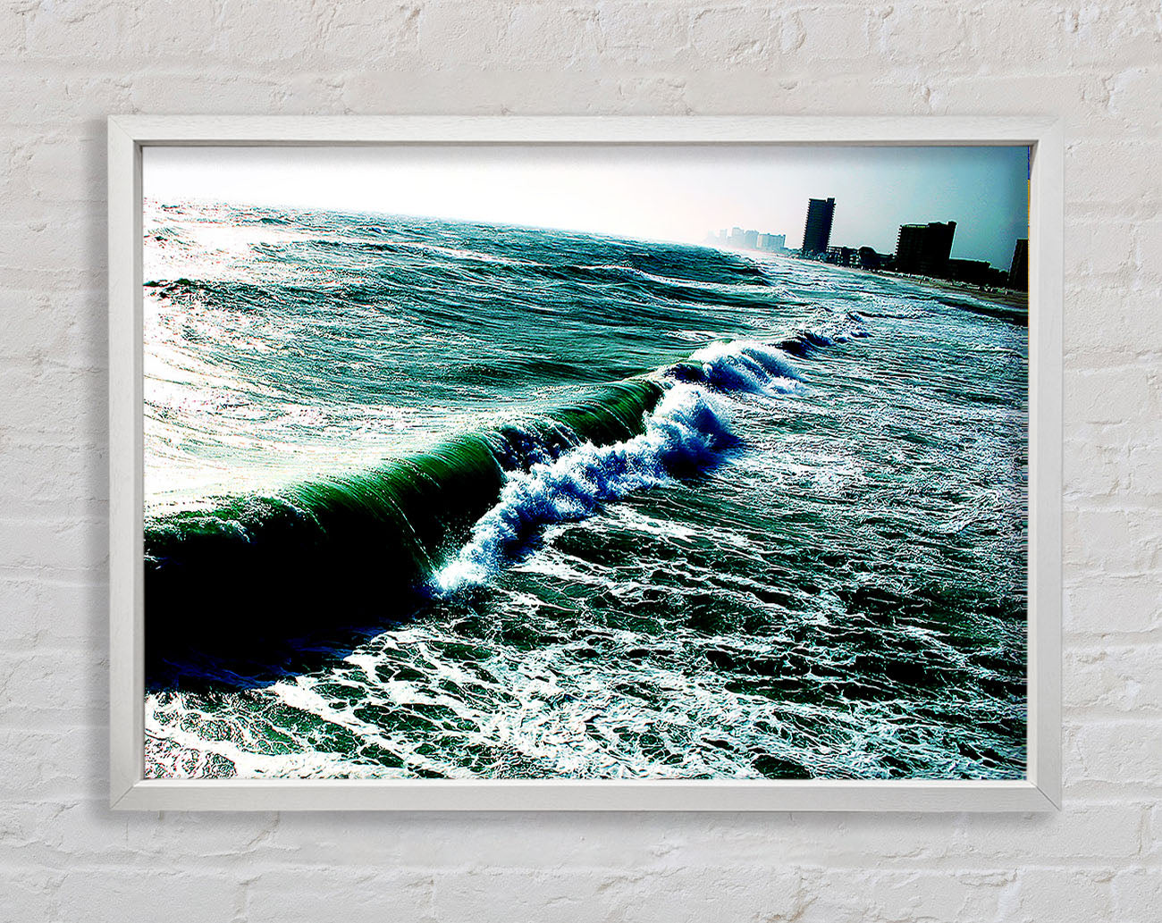 City Ocean Framed Wall Art
