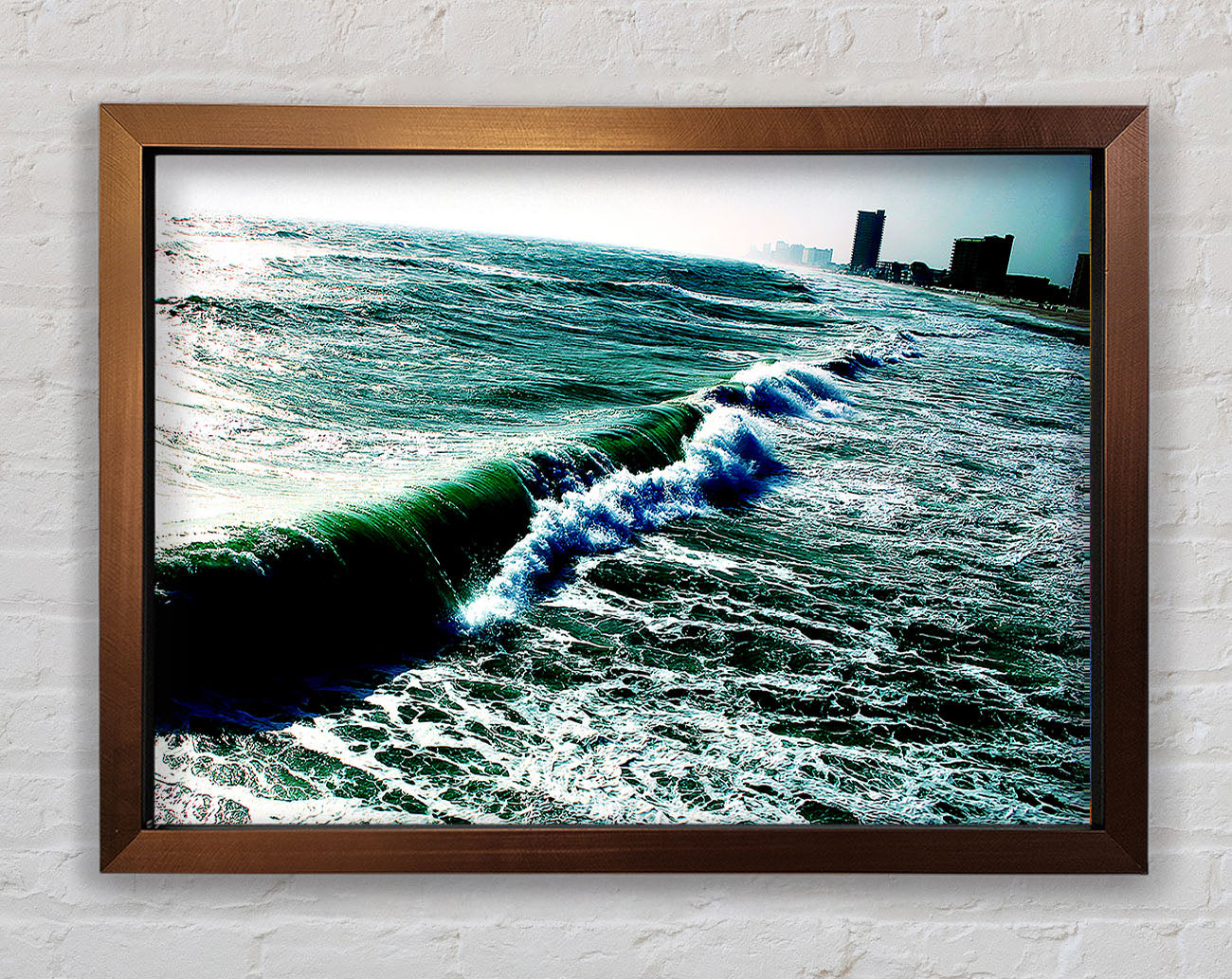 City Ocean Framed Wall Art