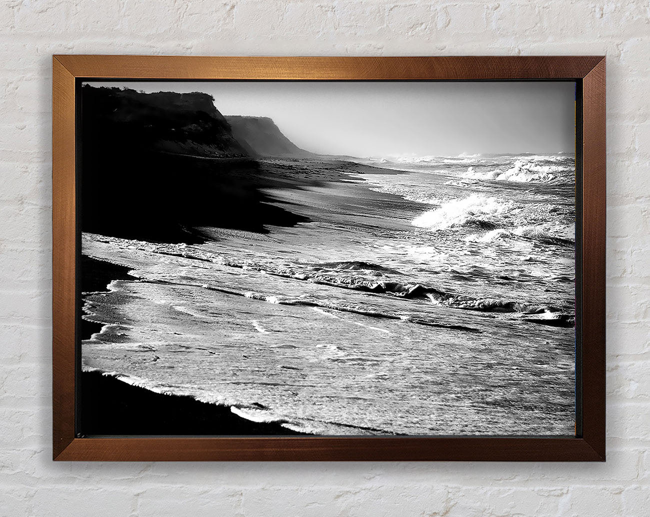 B n W Ocean Spray Framed Wall Art