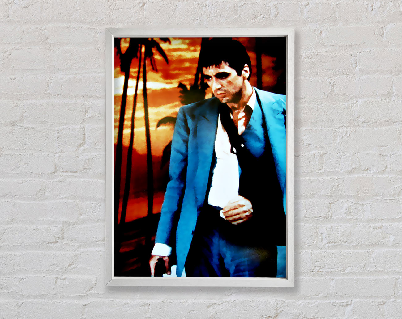 Al Pacino Scarface 03 Framed Wall Art