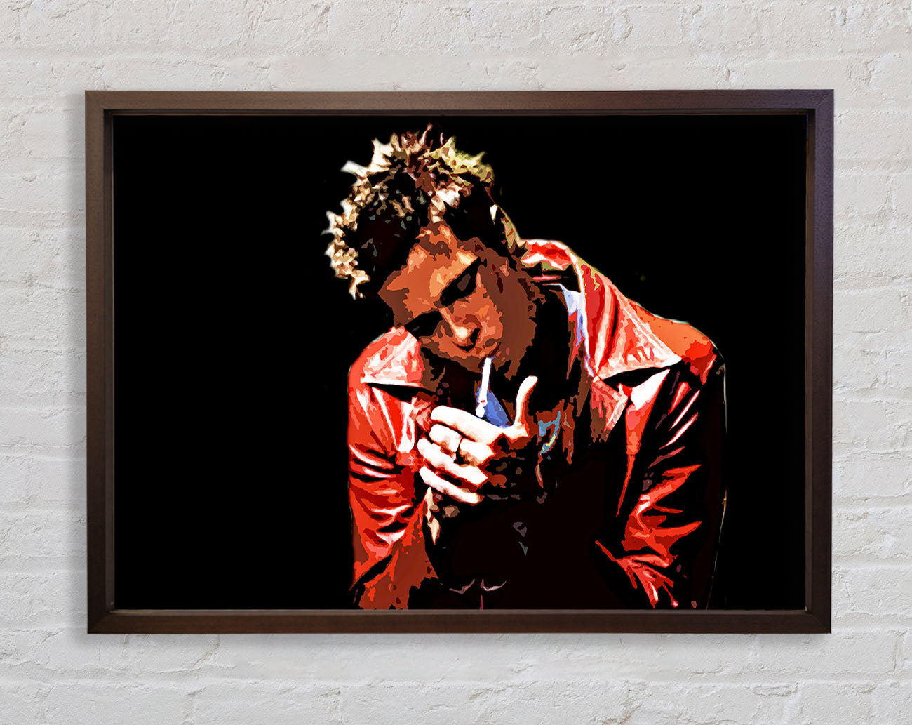 Brad Pitt Is Tyler Durden Framed Wall Art