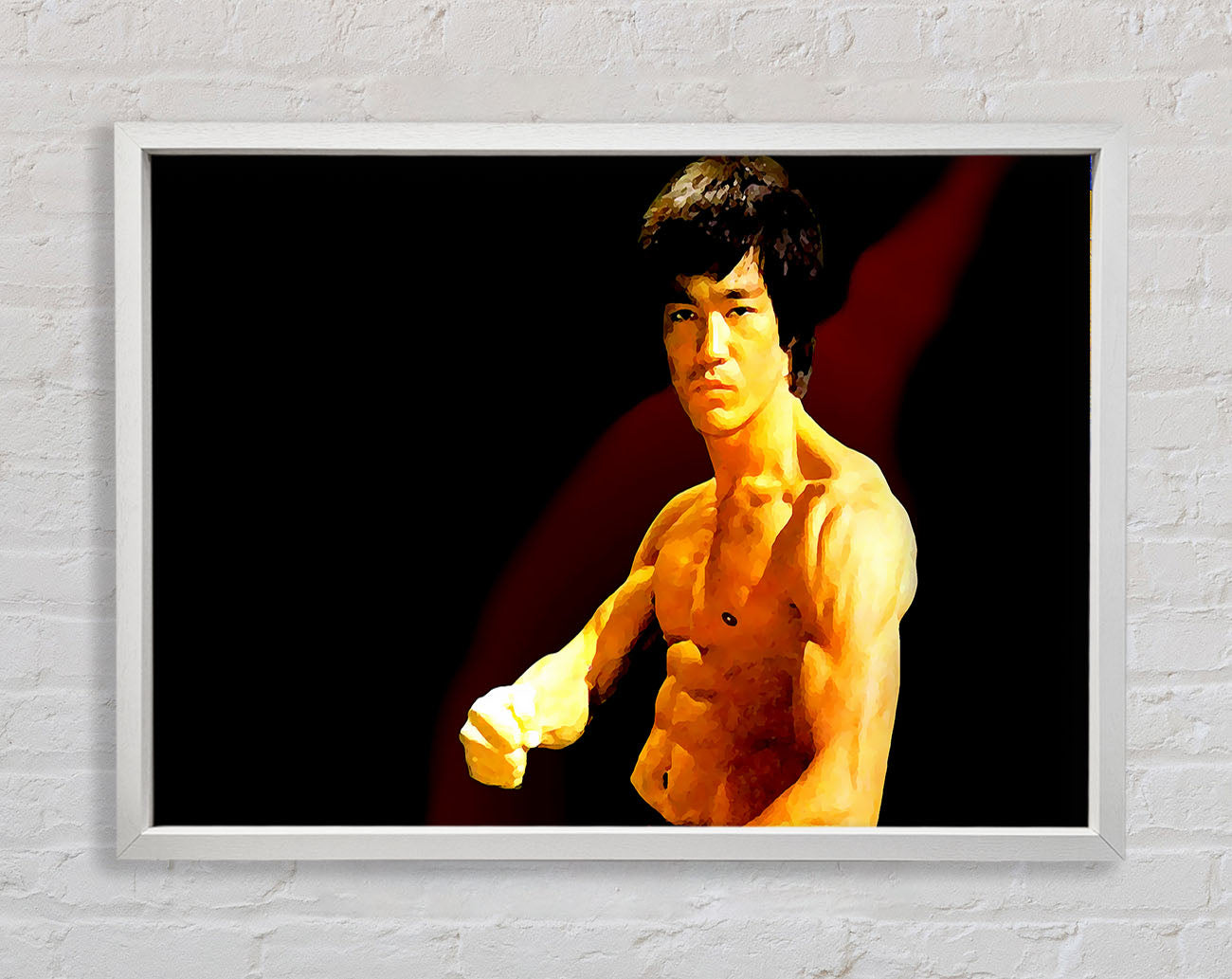 Bruce Lee Fist Of Fury Framed Wall Art