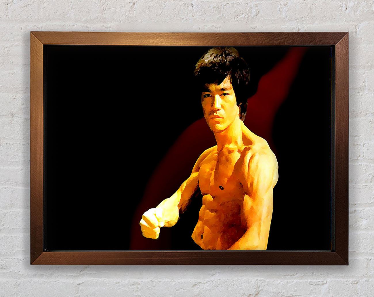 Bruce Lee Fist Of Fury Framed Wall Art