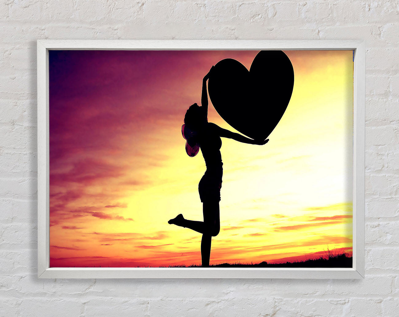 Cupid Fairy Framed Wall Art
