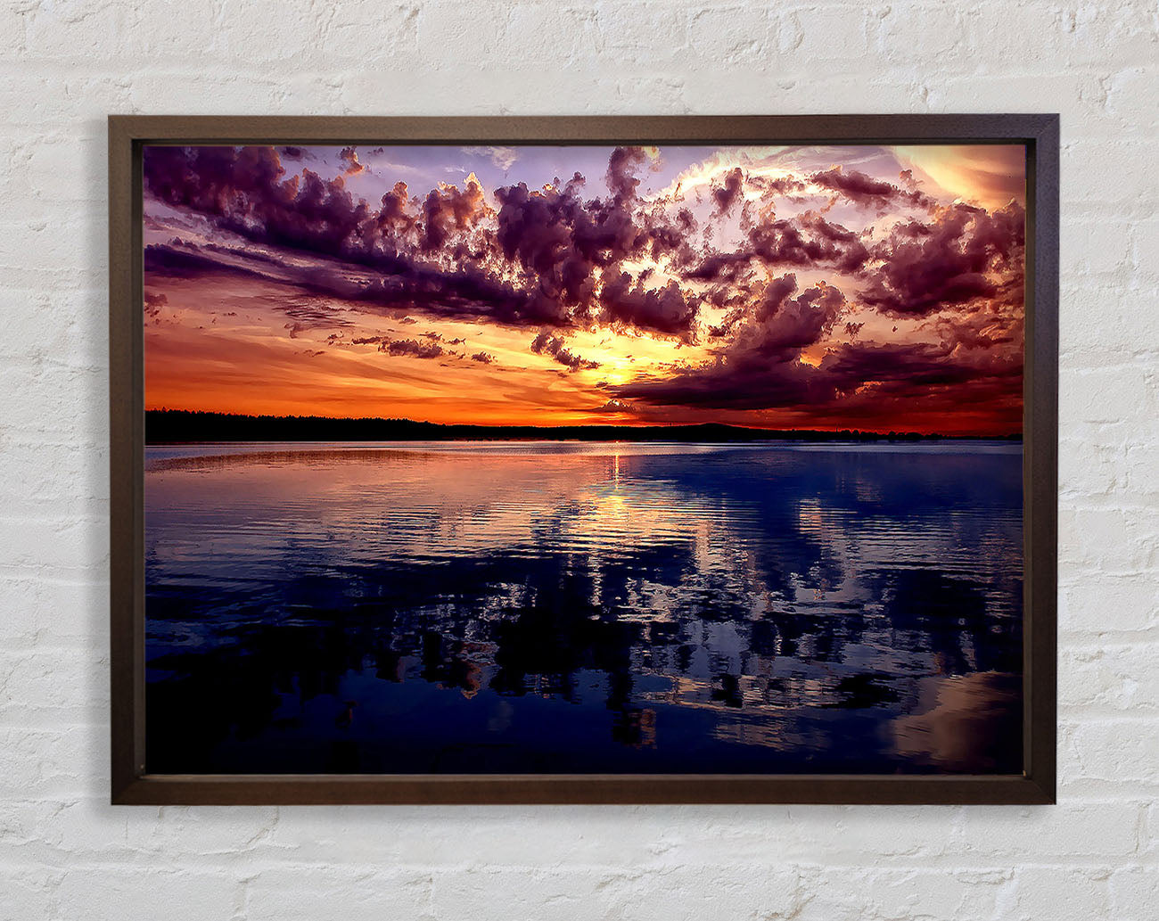 Amazing Dusk Framed Wall Art