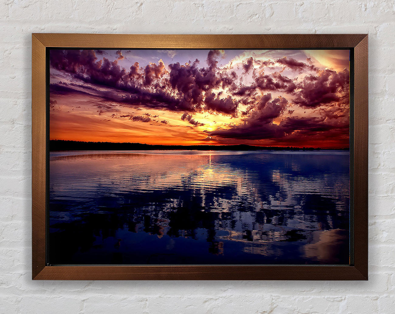 Amazing Dusk Framed Wall Art