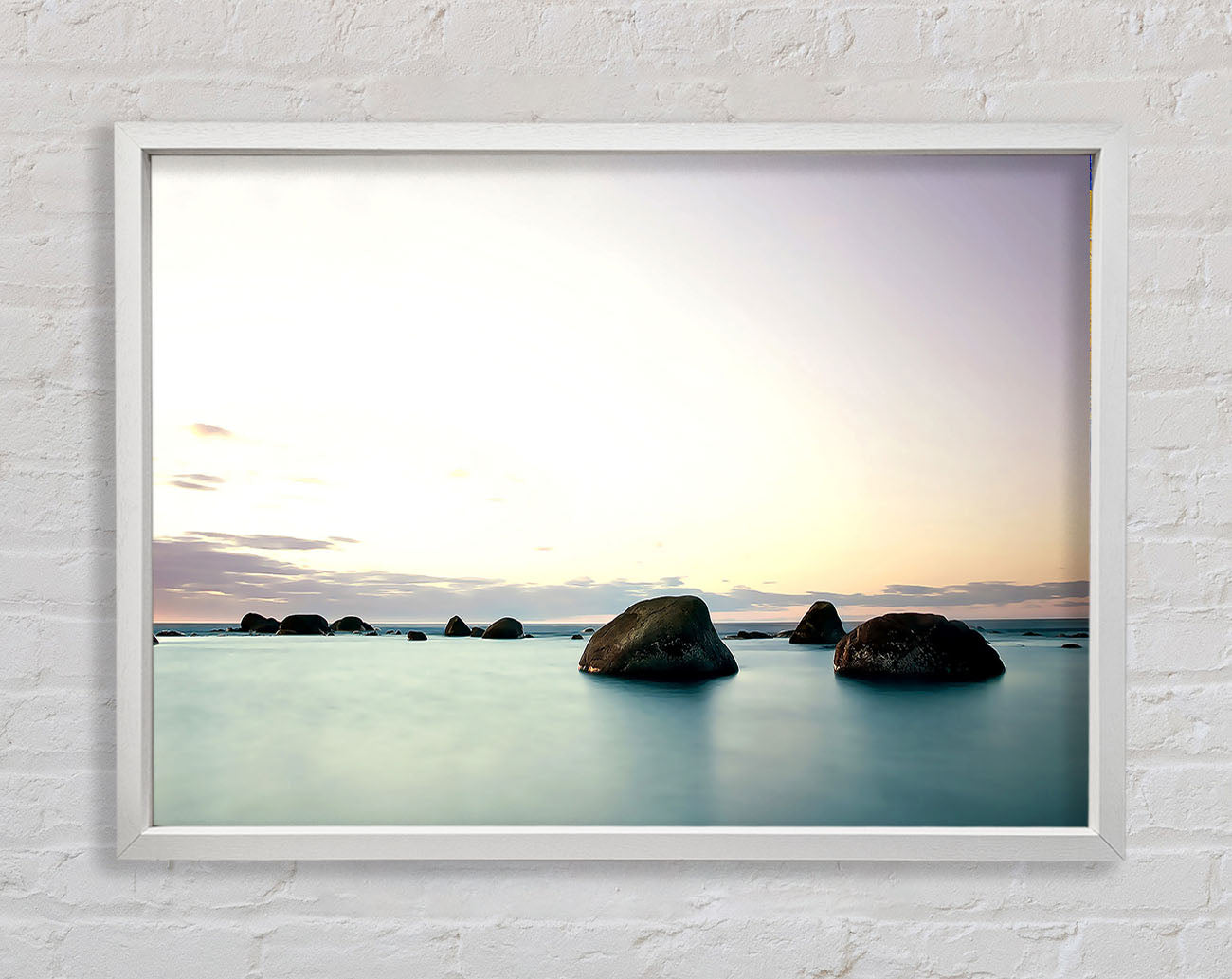 Beach Serenity Framed Wall Art