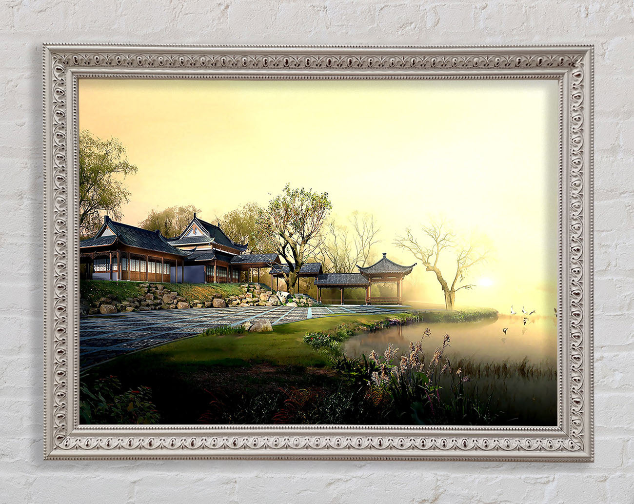 Beautiful Japanese Garden Framed Wall Art