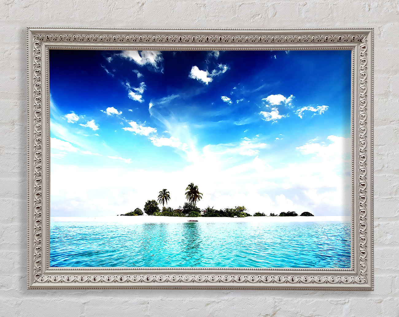 Cool Island Framed Wall Art