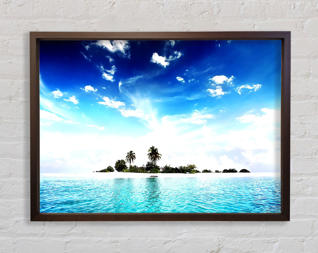 Cool Island Framed Wall Art