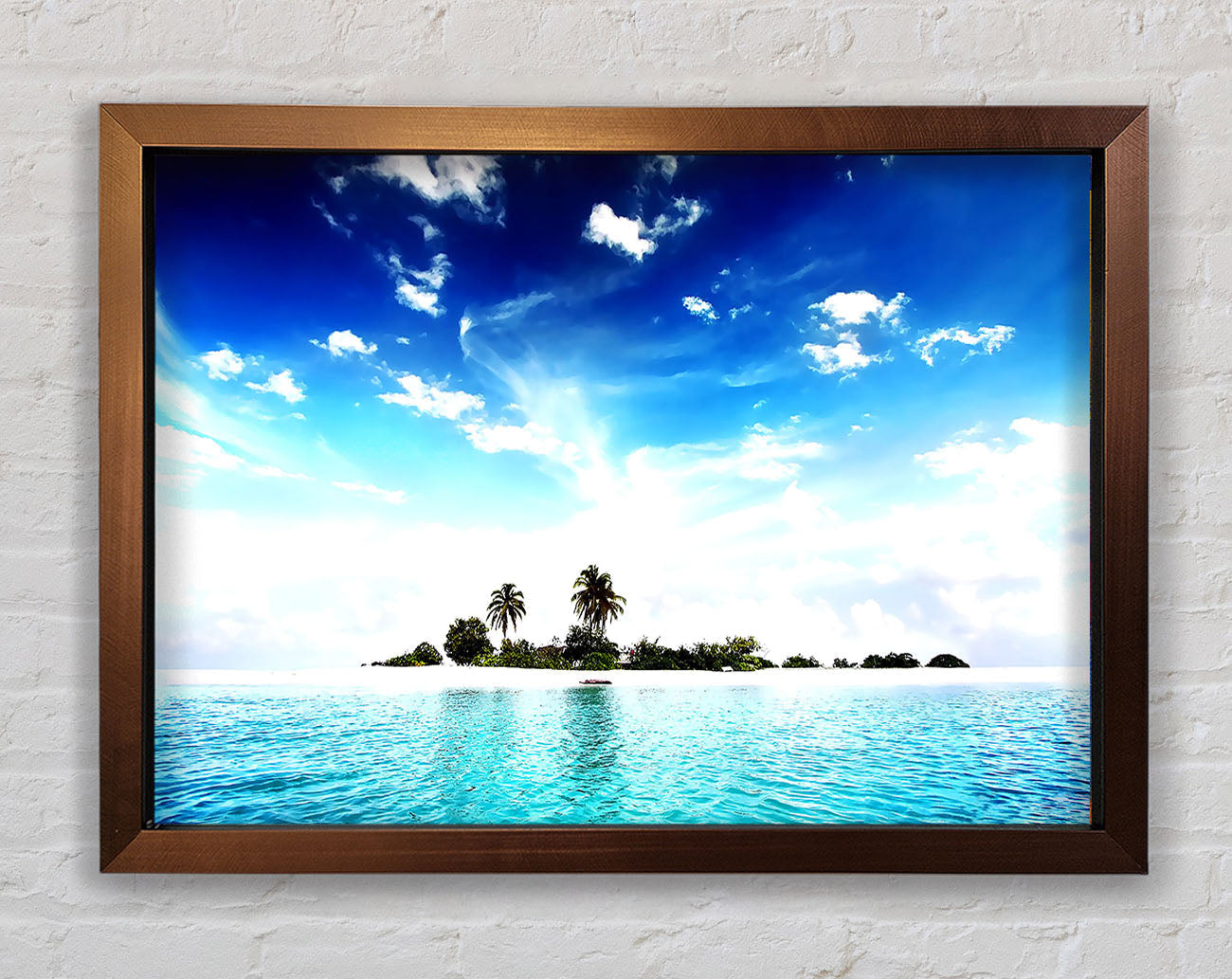 Cool Island Framed Wall Art