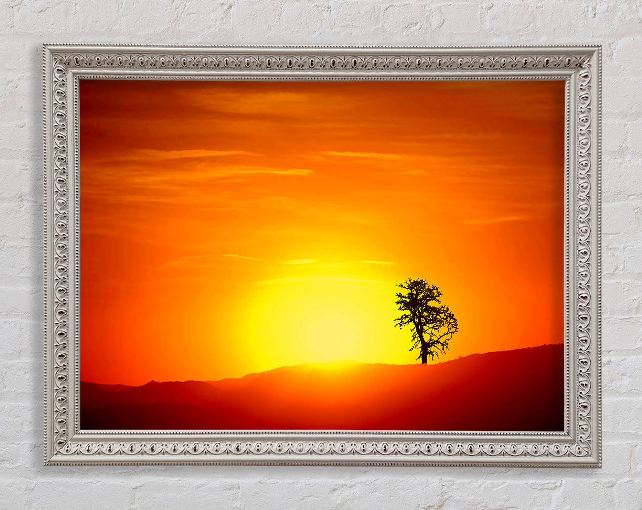 As The Sun Sets Framed Wall Art