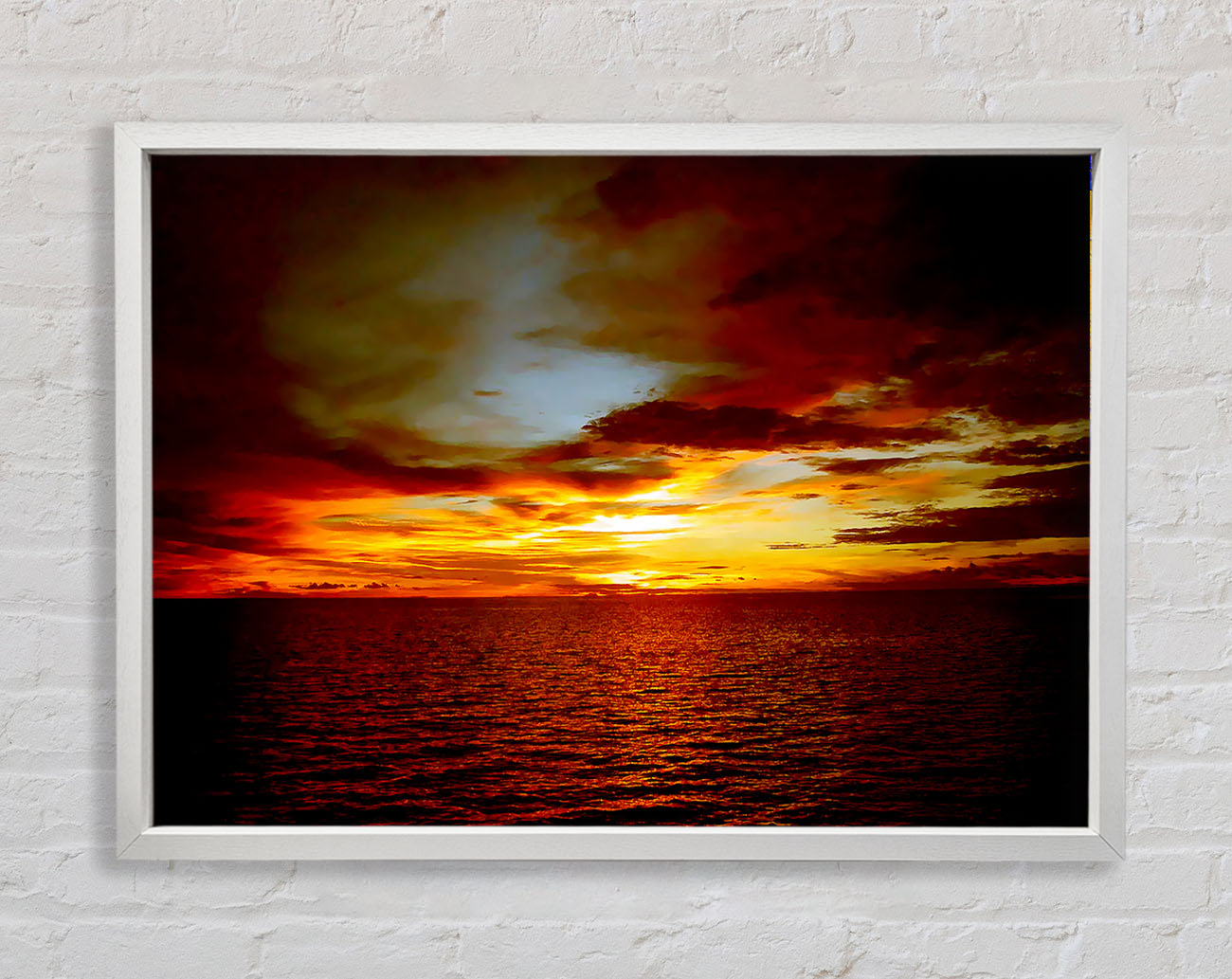 Calm Before The Storm Ii Framed Wall Art