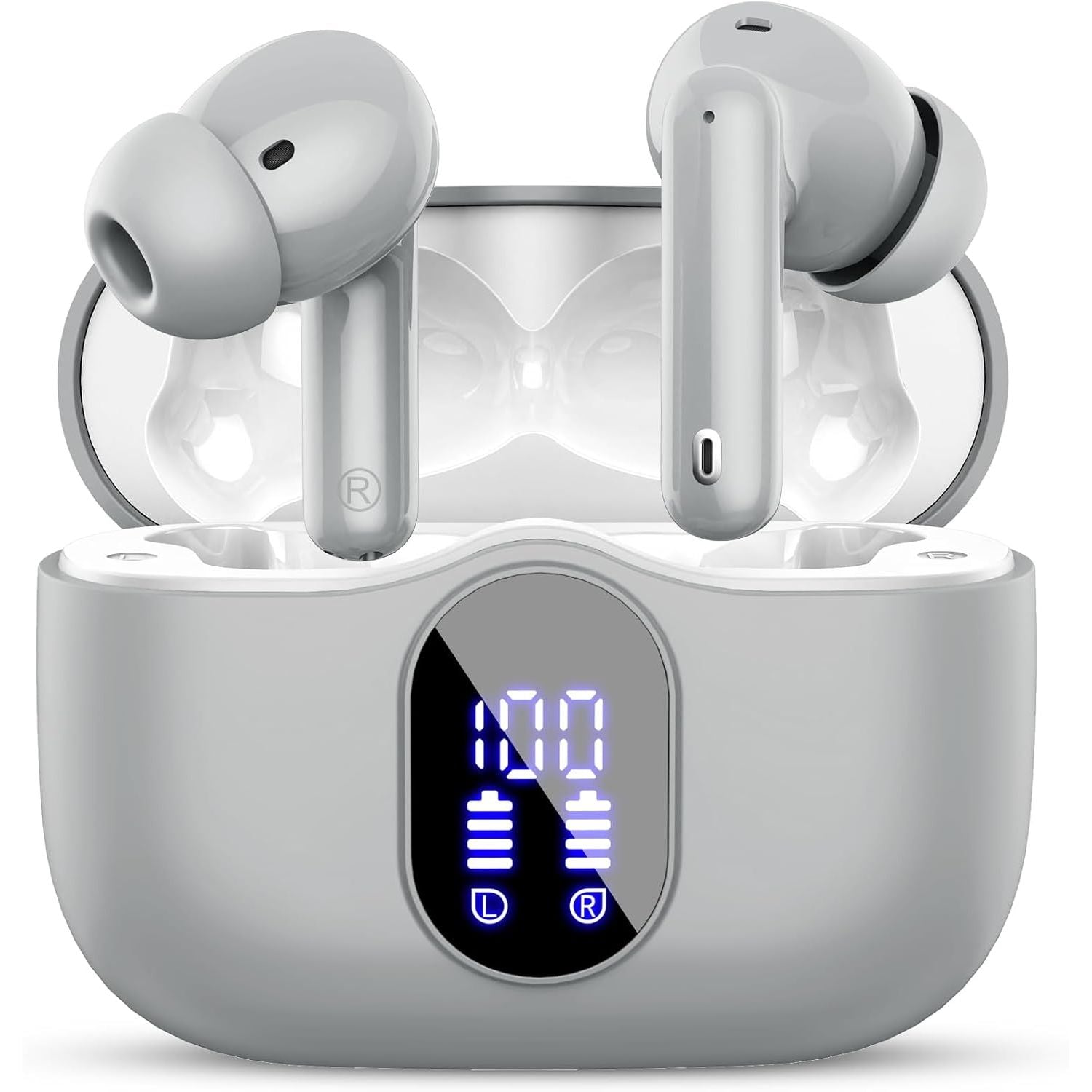 Wireless Earbuds Bluetooth 5.3 Deep Bass 36H Playtime Noise Cancel Btootos
