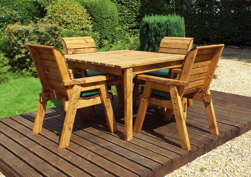 Four Seater Square Table Set