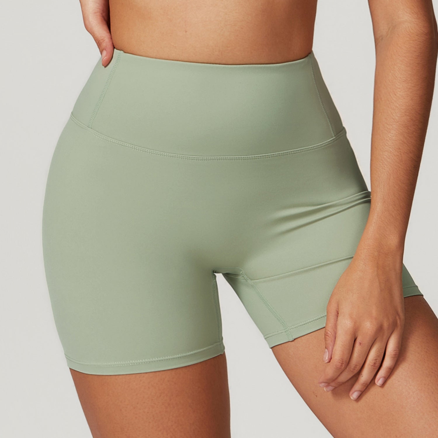 Women's High Waist Hip Lift Sports Shorts