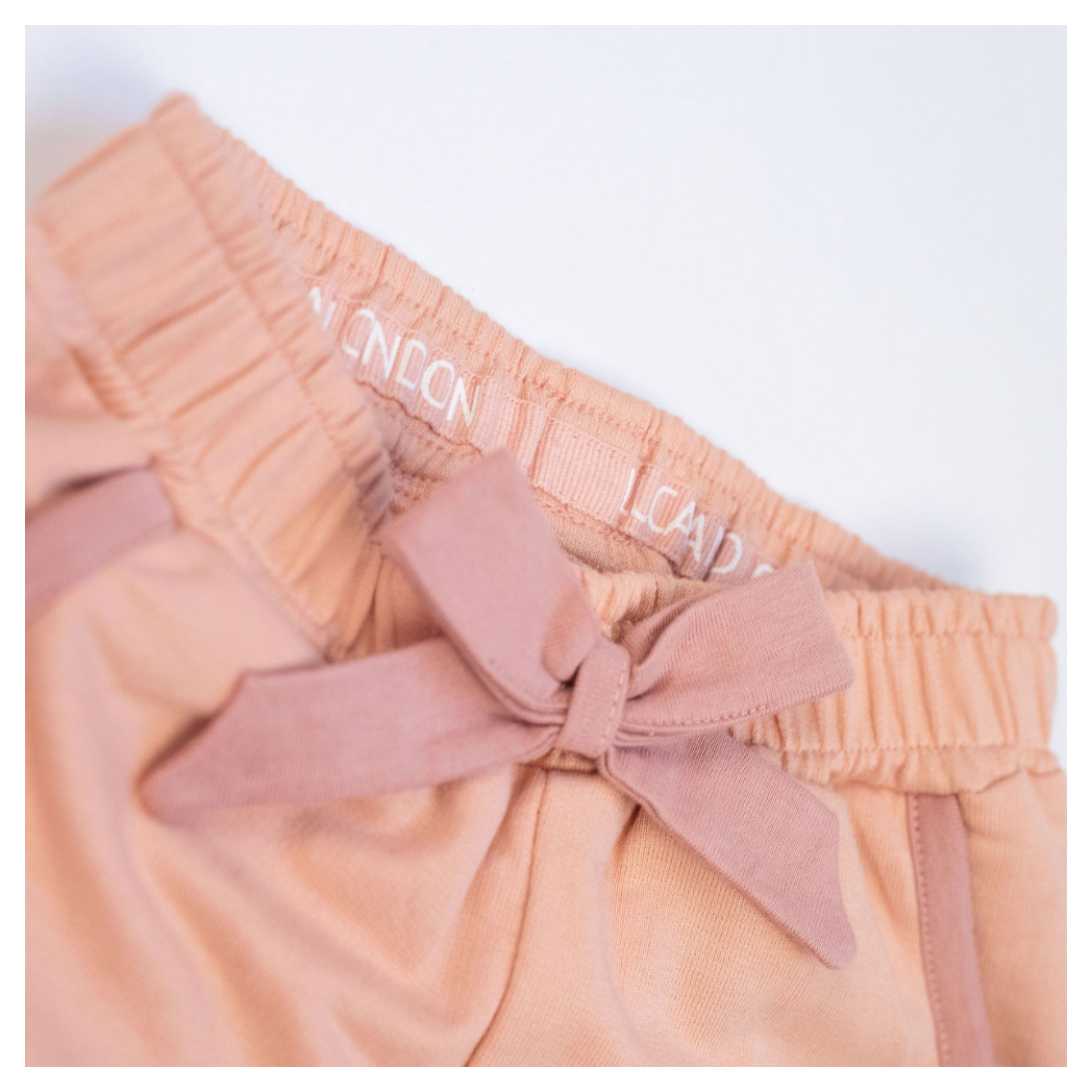 Girls Pink Jersey Lounge Set