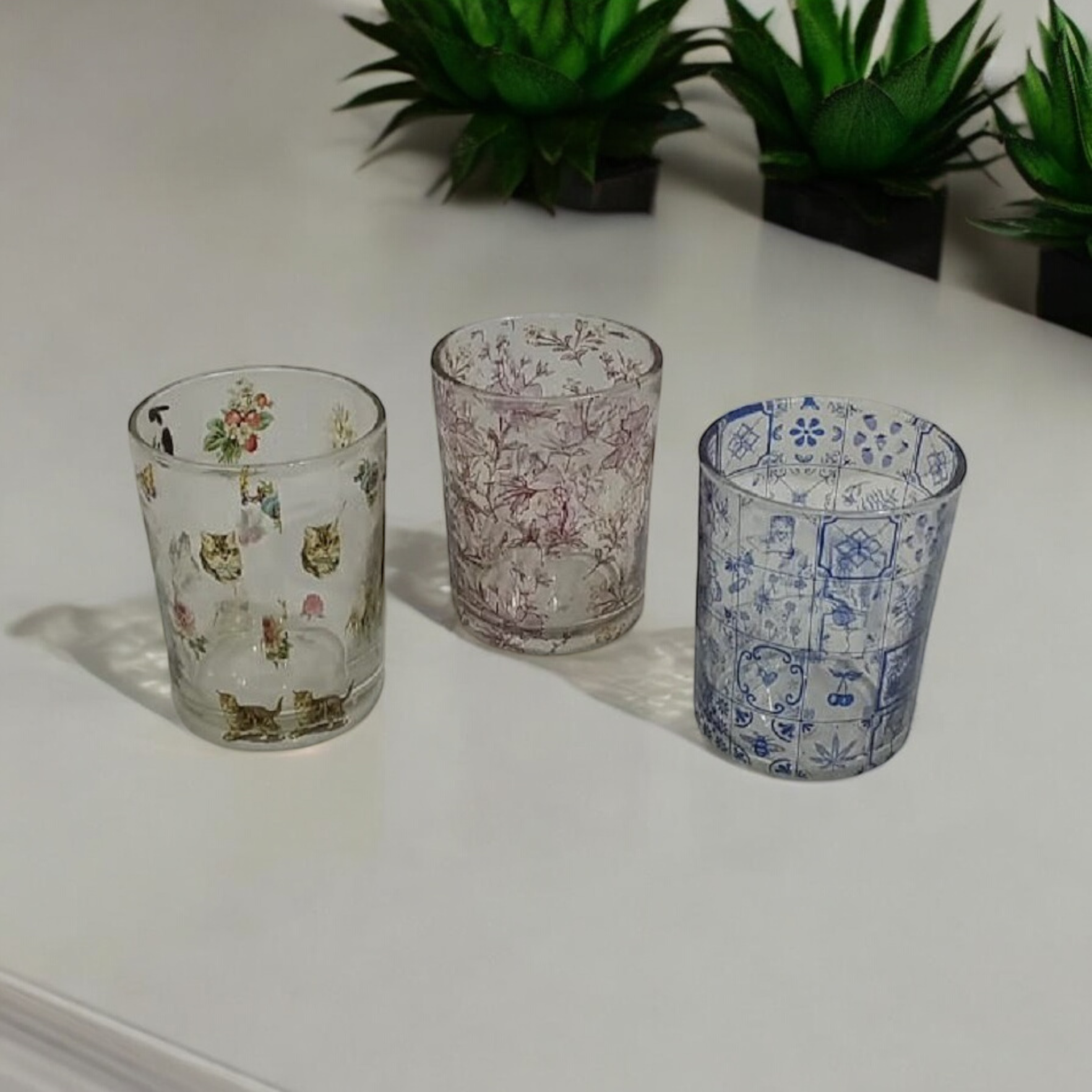 10CM GLASS VOTIVE
