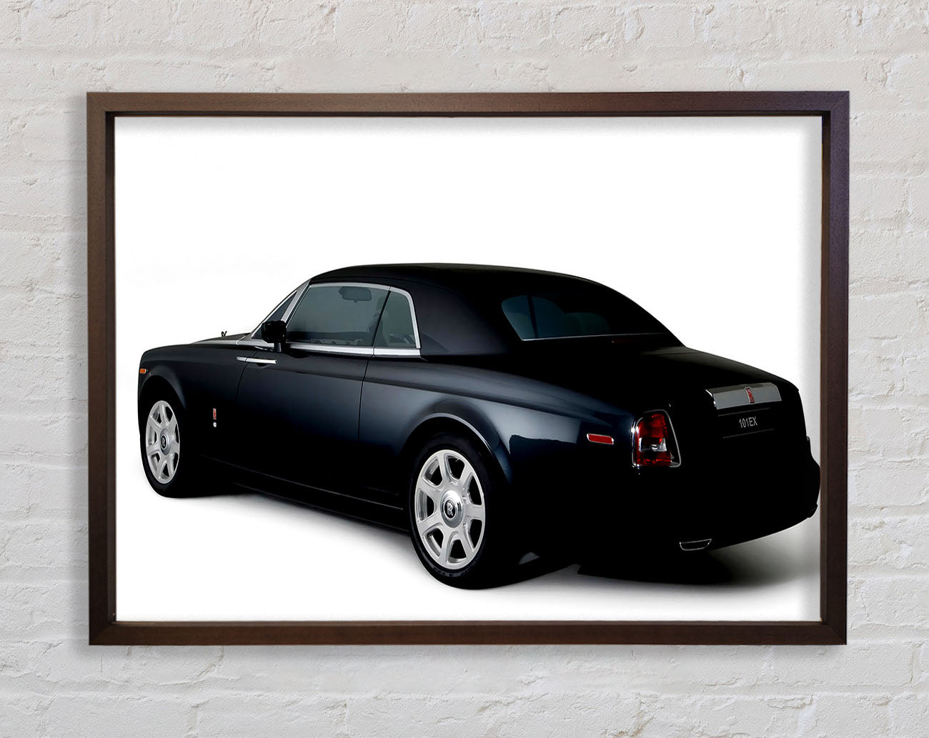 Bentley Side View Framed Wall Art