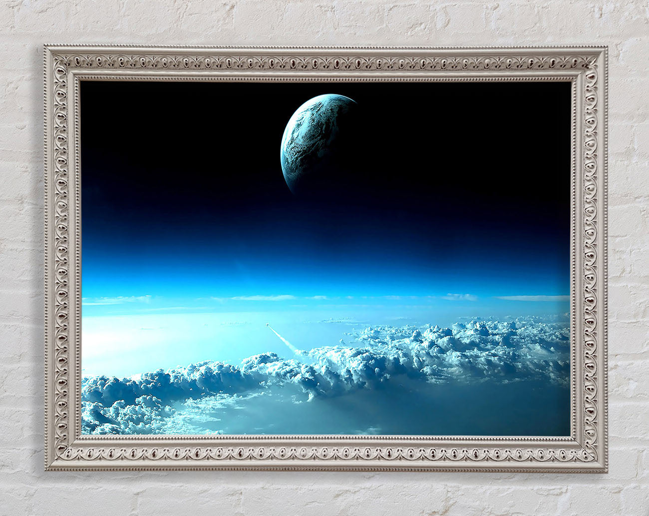 Beautiful Space View Framed Wall Art