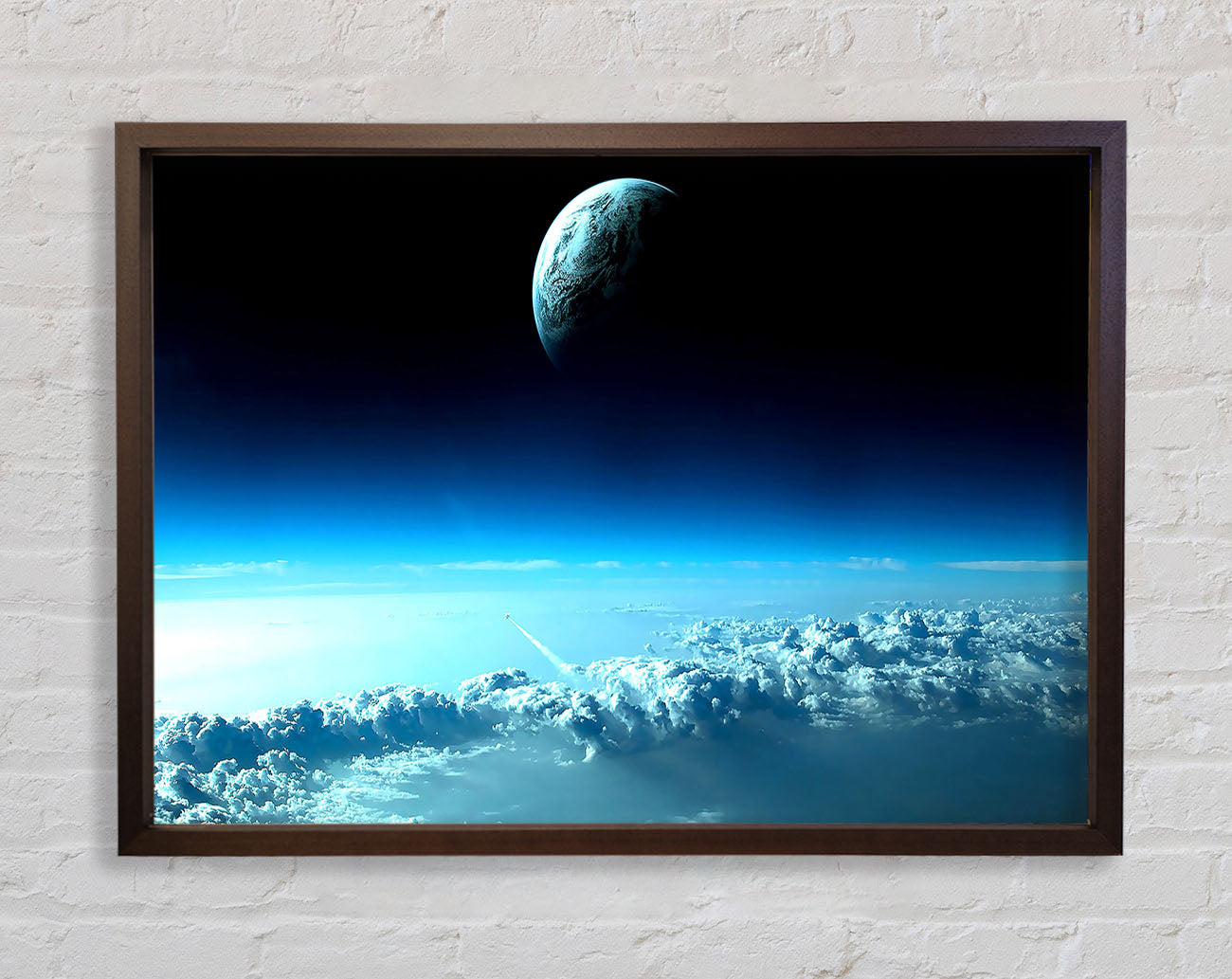 Beautiful Space View Framed Wall Art