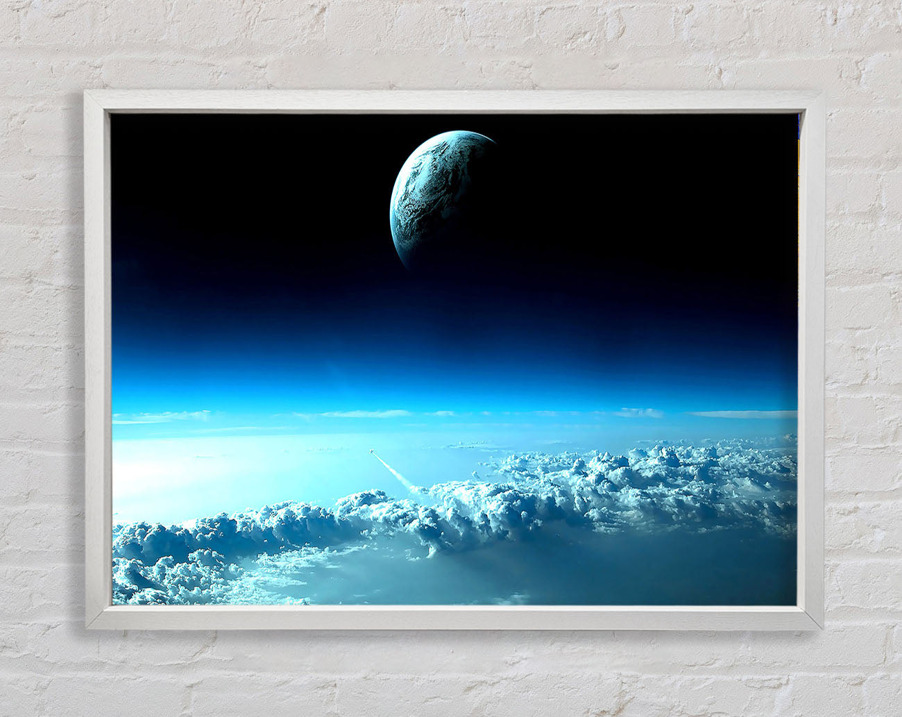 Beautiful Space View Framed Wall Art