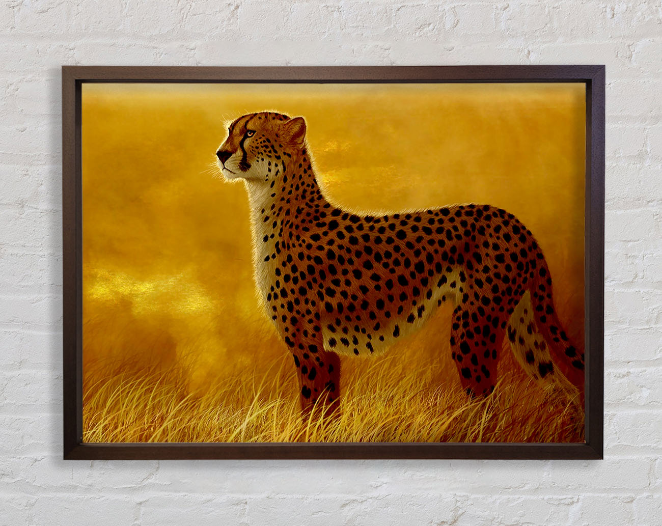 African Cheetah Framed Wall Art