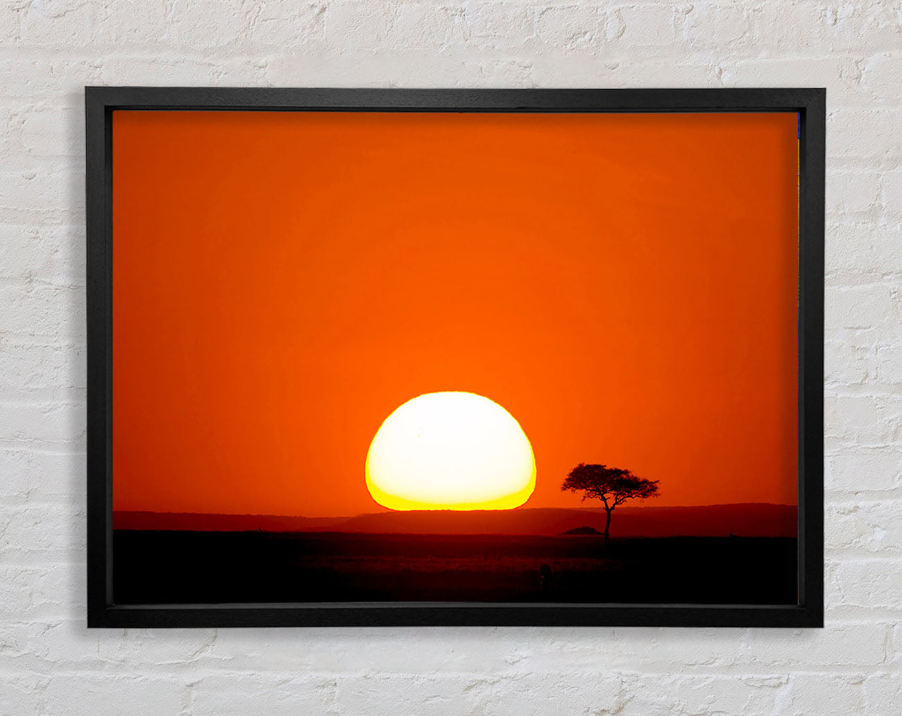 African Sunrise Framed Wall Art