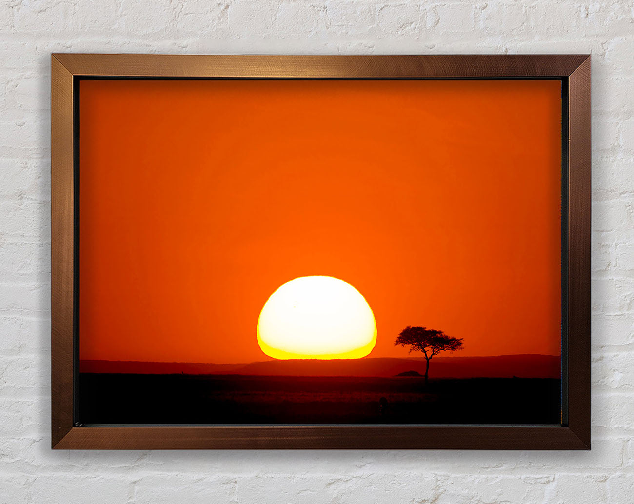 African Sunrise Framed Wall Art