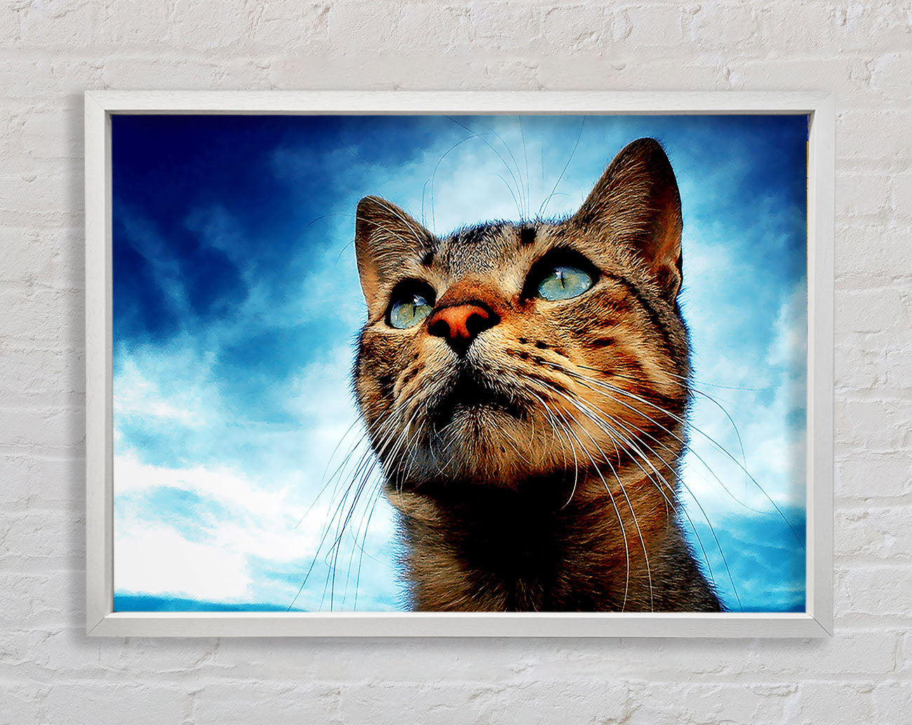 Cat Hunting Framed Wall Art