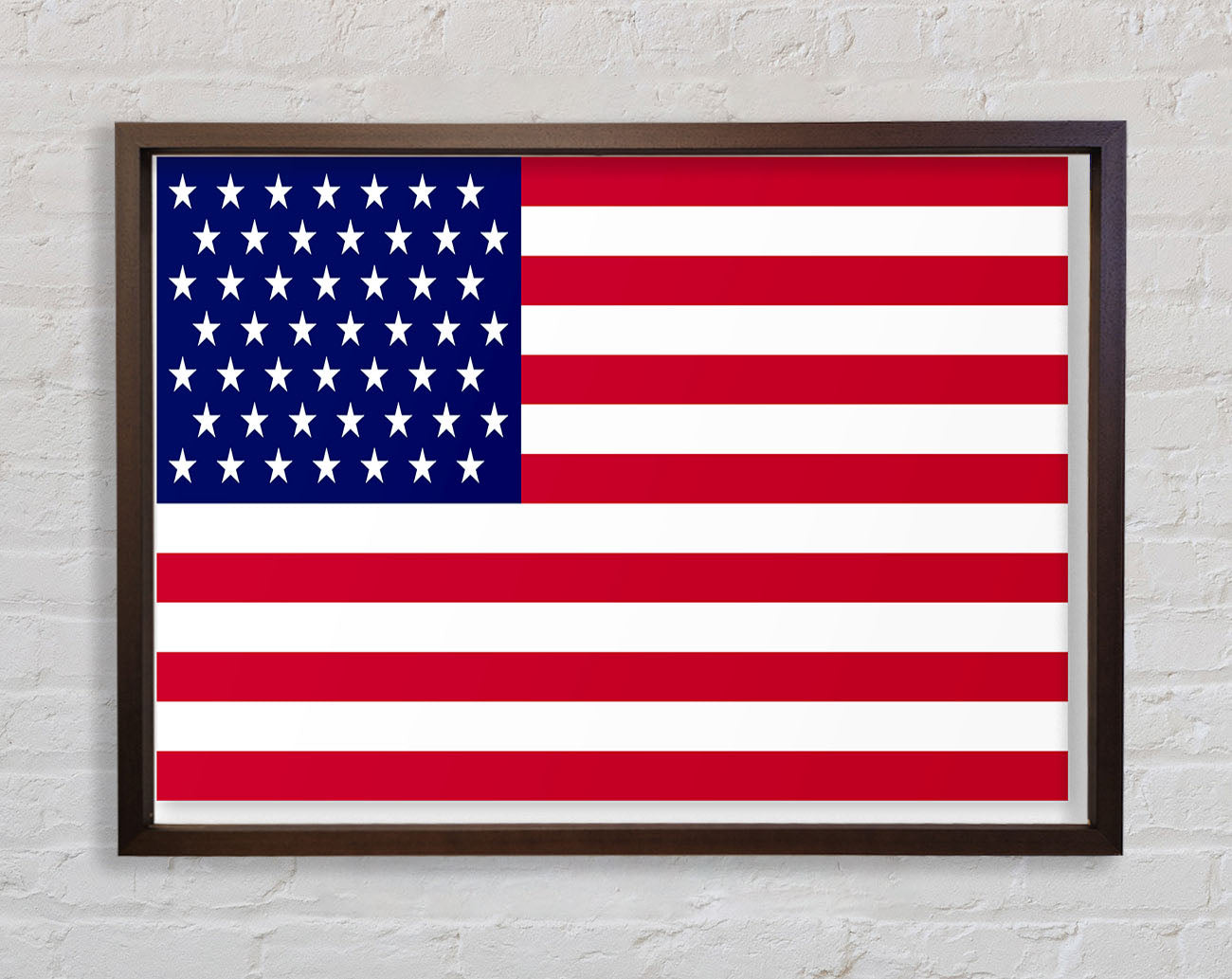 American Star Framed Wall Art