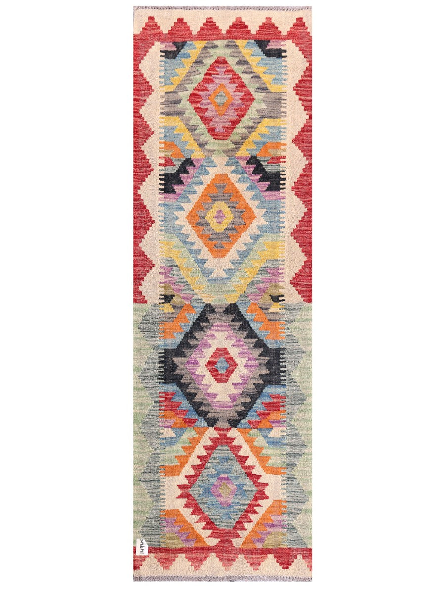 Maimana Kilim - 210 x 67 cm