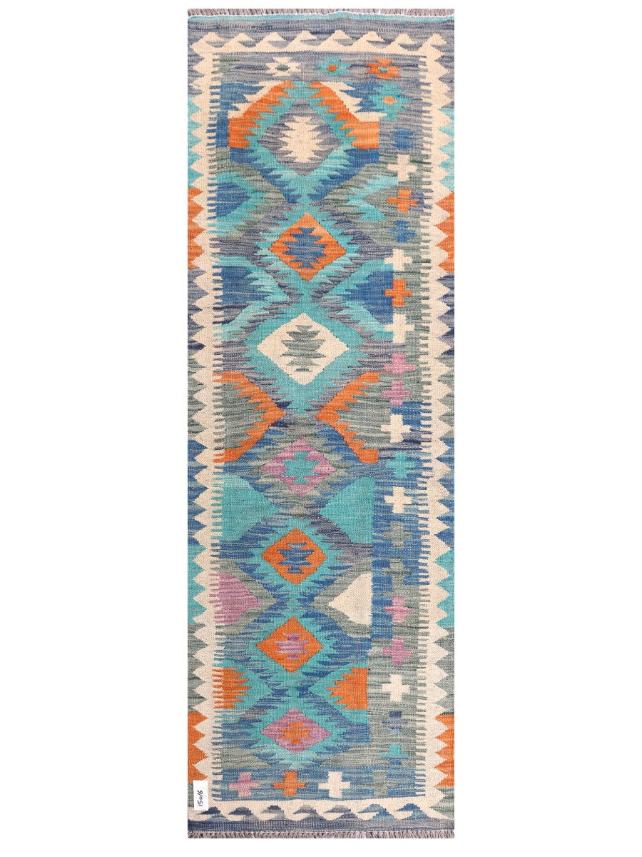 Maimana Kilim - 199 x 66 cm