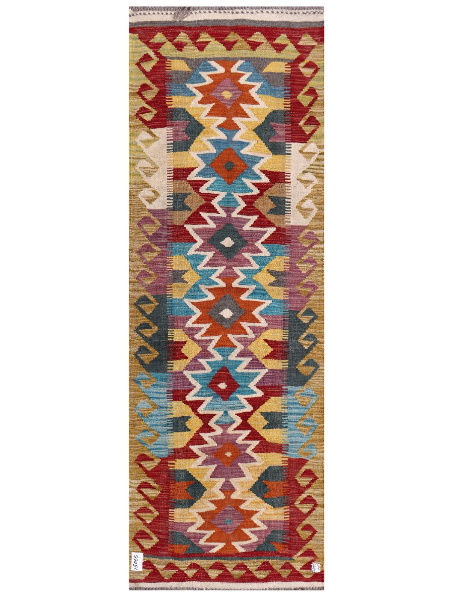 Maimana Kilim - 201 x 69 cm