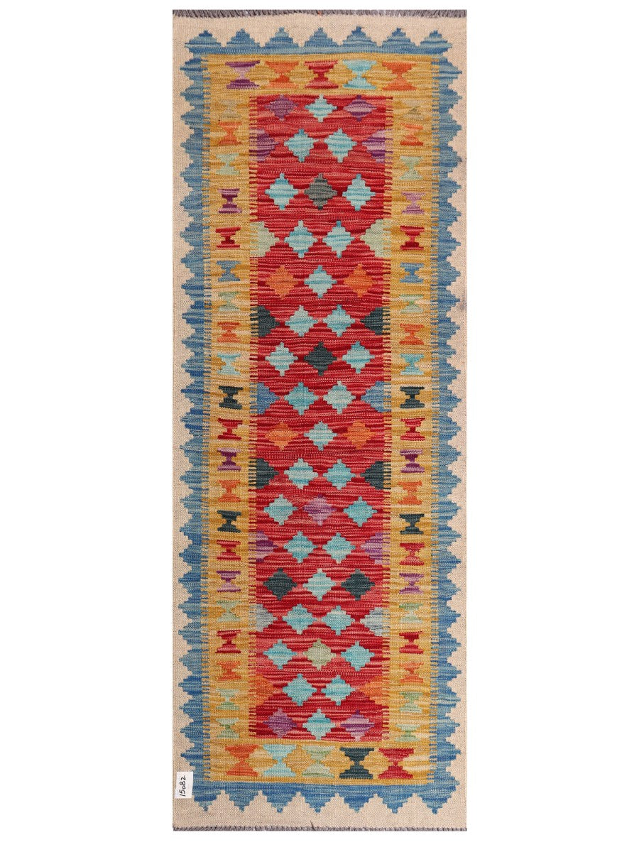 Maimana Kilim - 196 x 72 cm