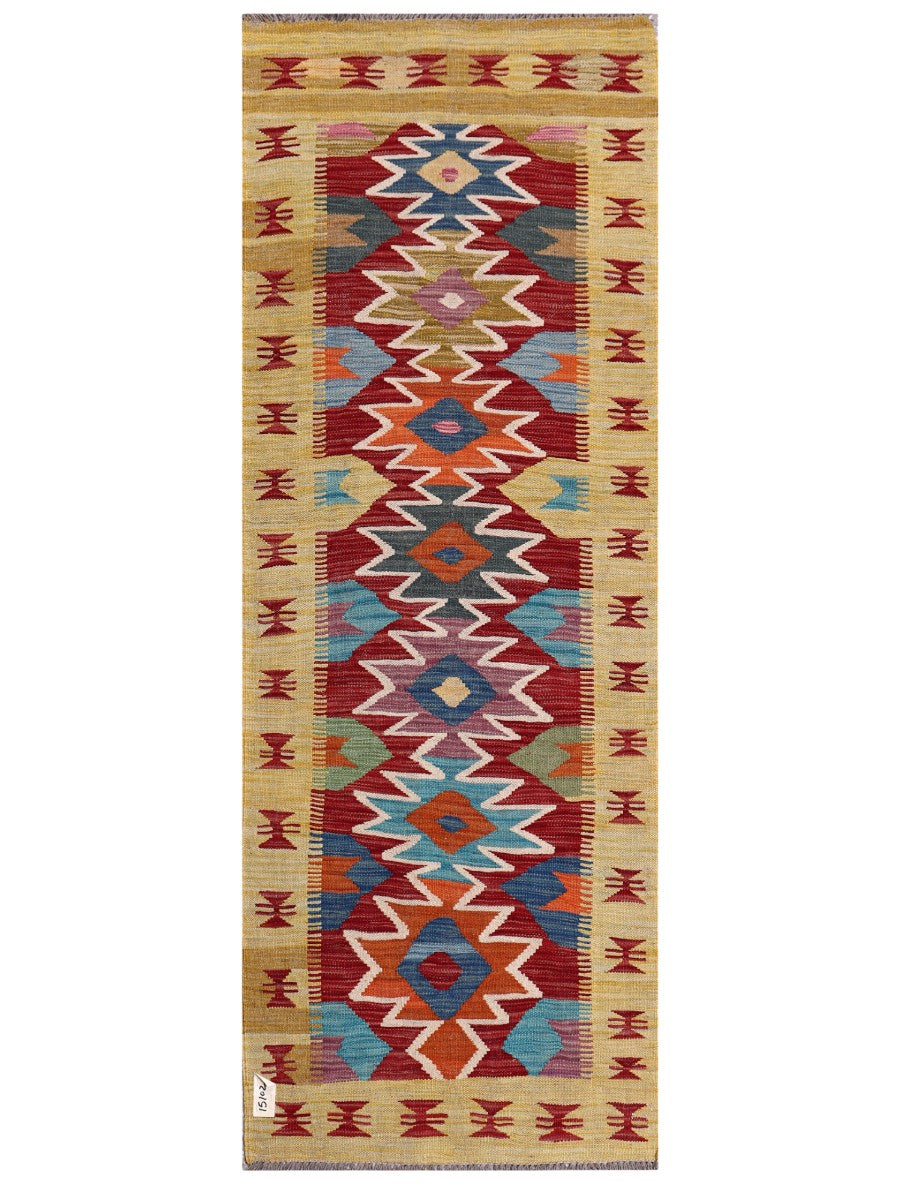 Maimana Kilim - 195 x 72 cm
