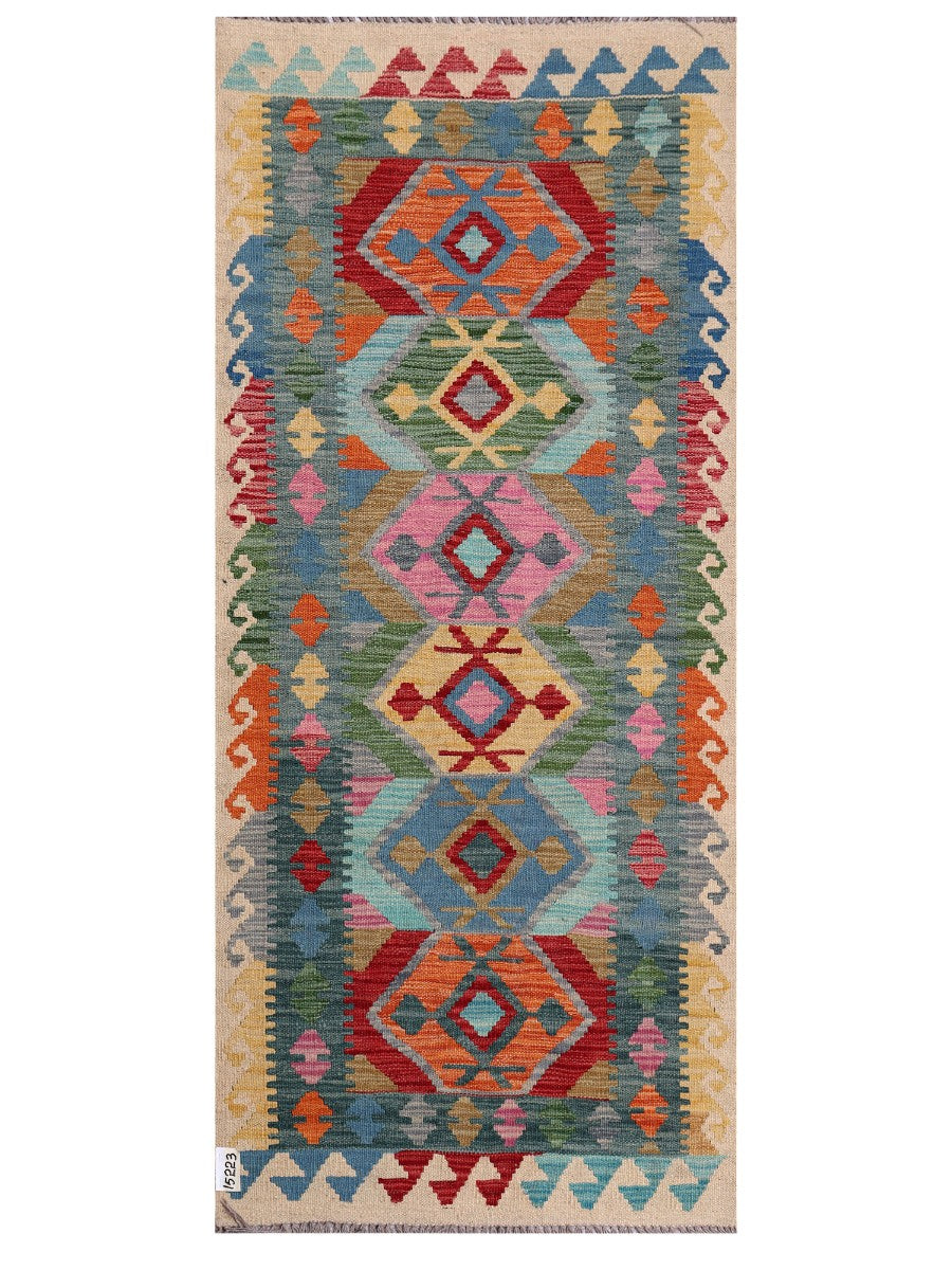 Maimana Kilim - 188 x 83 cm