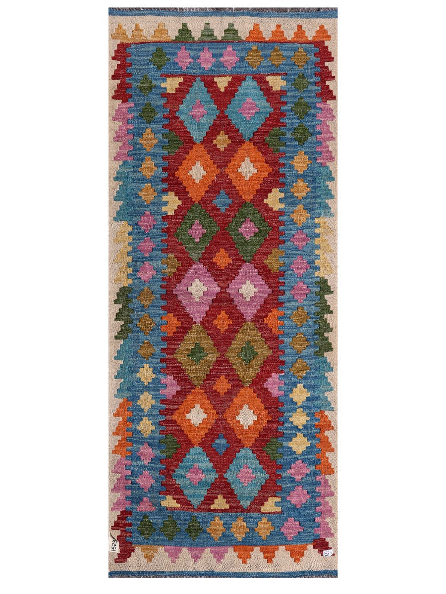 Maimana Kilim - 199 x 82 cm