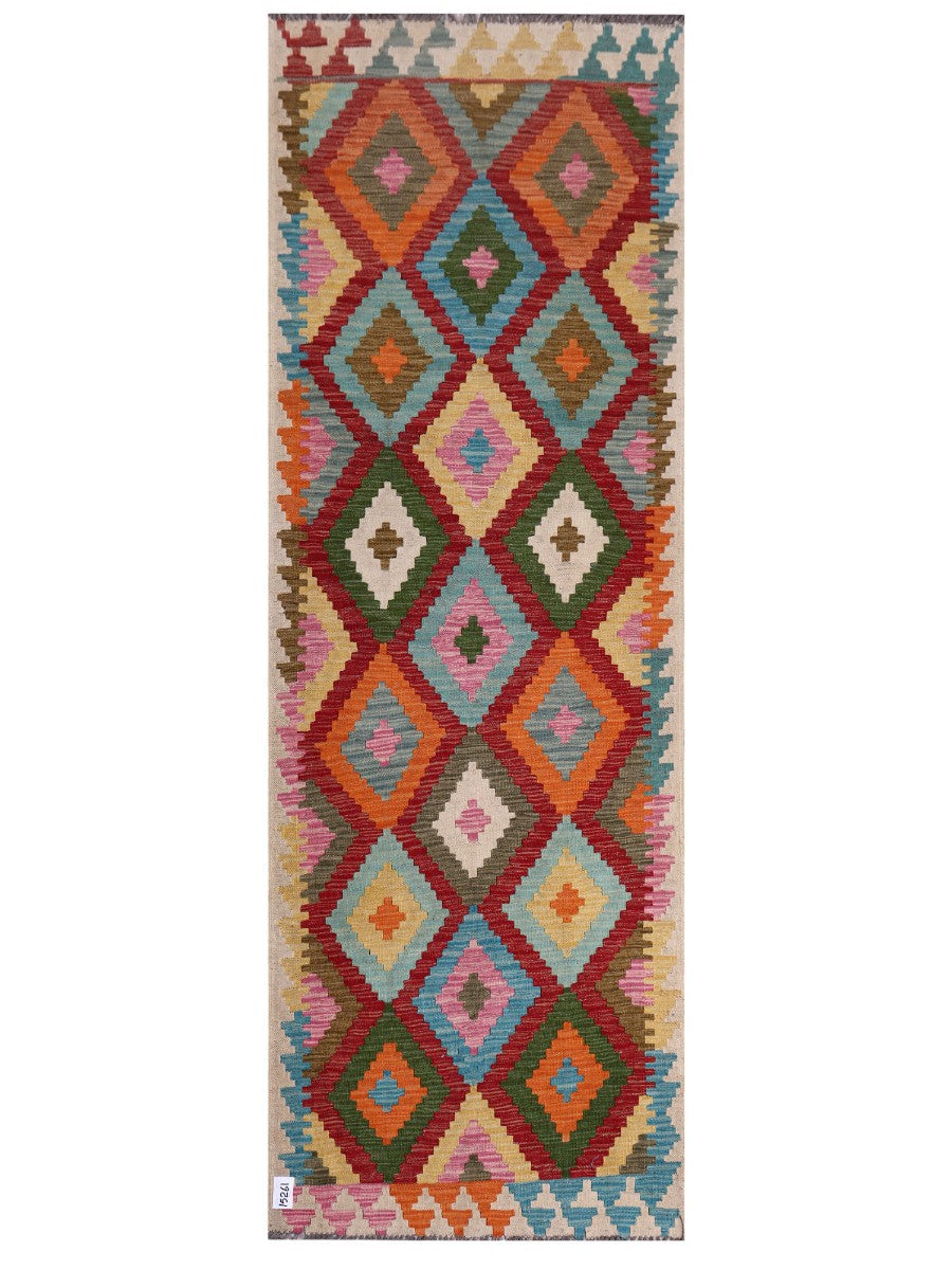 Maimana Kilim Runner - 248 x 86 cm