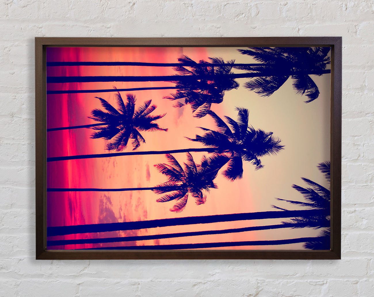 Californian Palm Trees Framed Wall Art